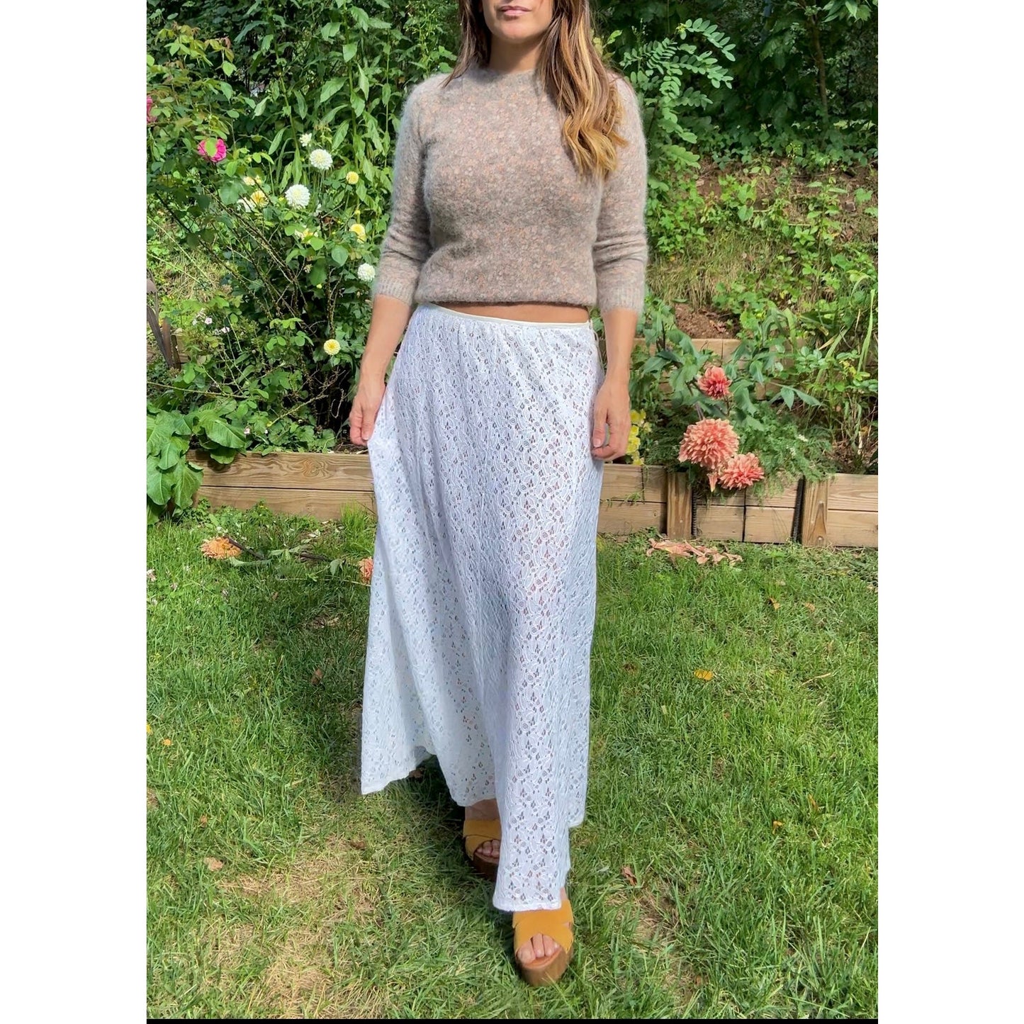 Sunday Honey Original Crochet Skirt