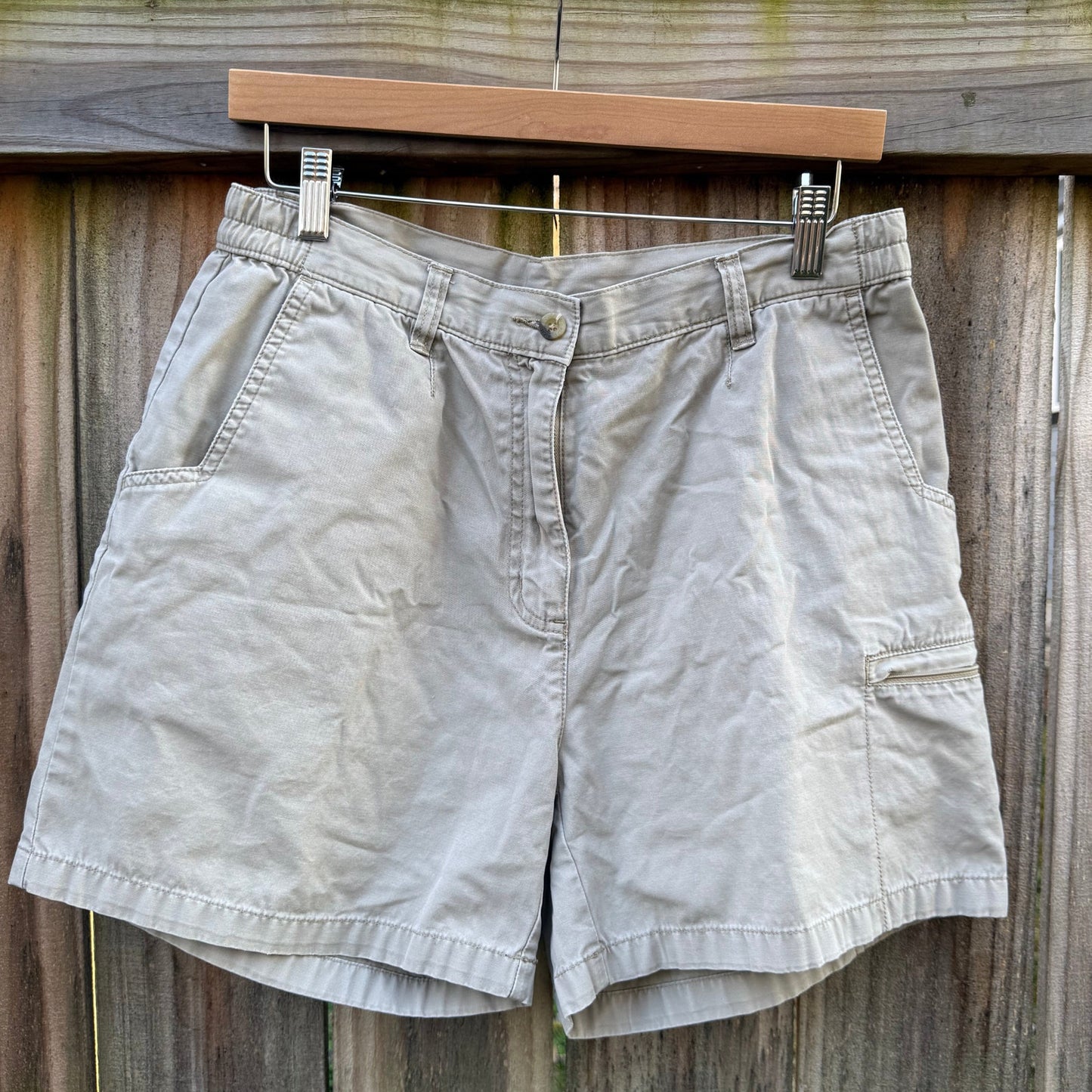 Woolrich Khaki Utility Shorts