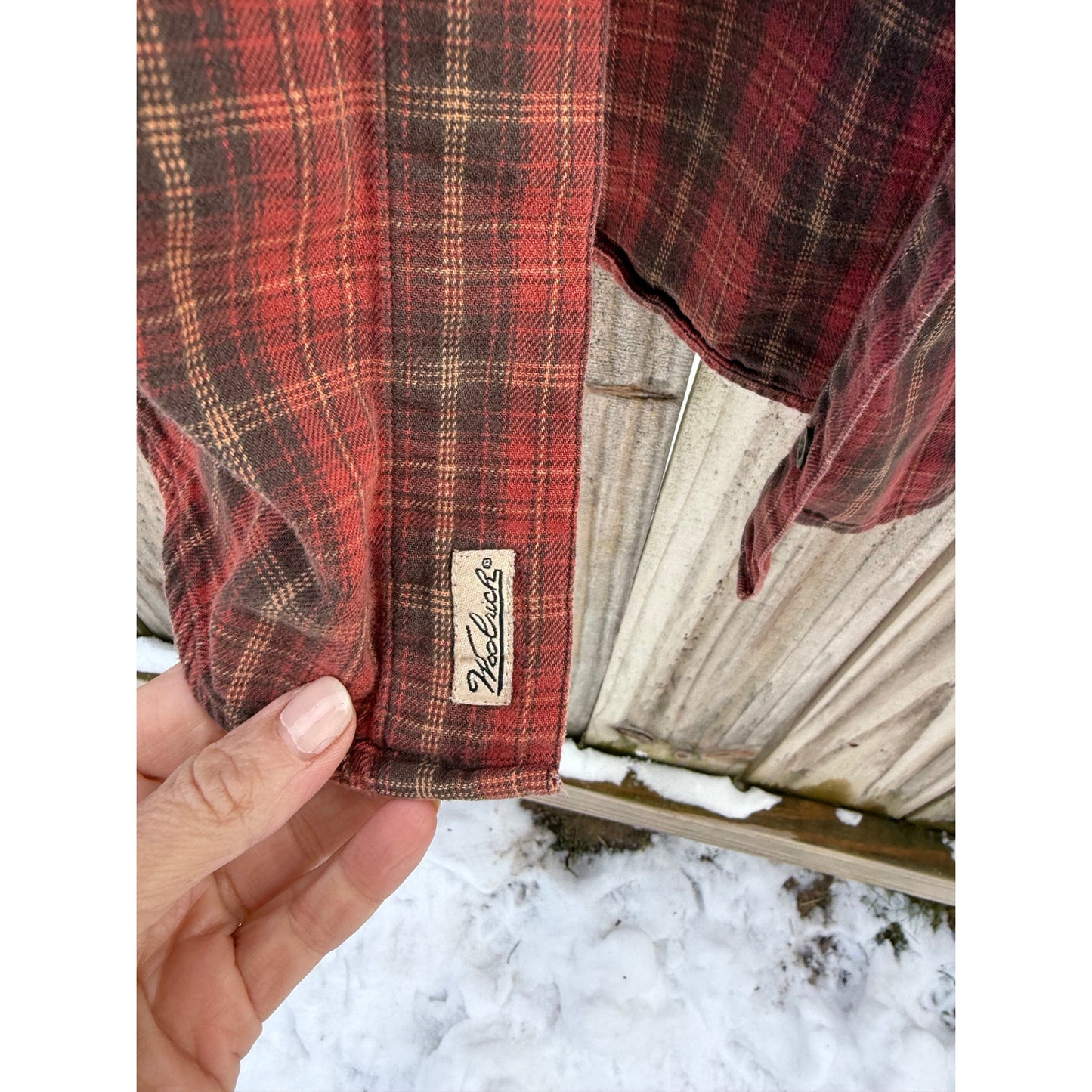 Vintage Woolrich Washed Plaid Workshirt