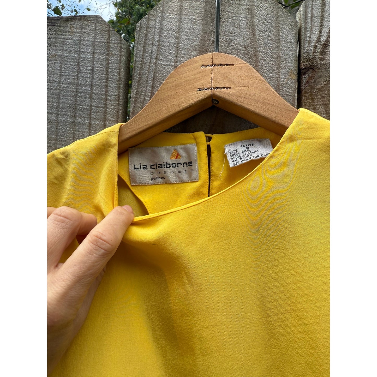 Late 80s / Early 90s Liz Claiborne Silk Top – Golden Hour Vintage