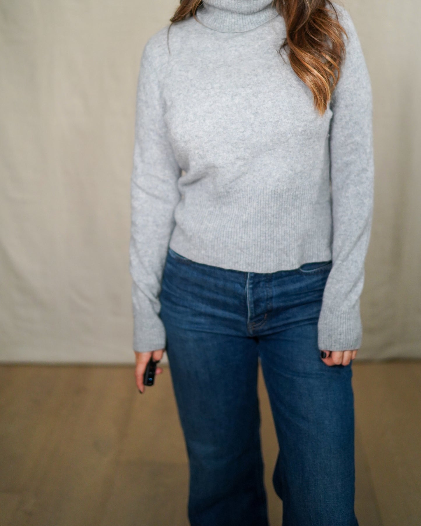 Covington Cashmere Turtleneck Sweater