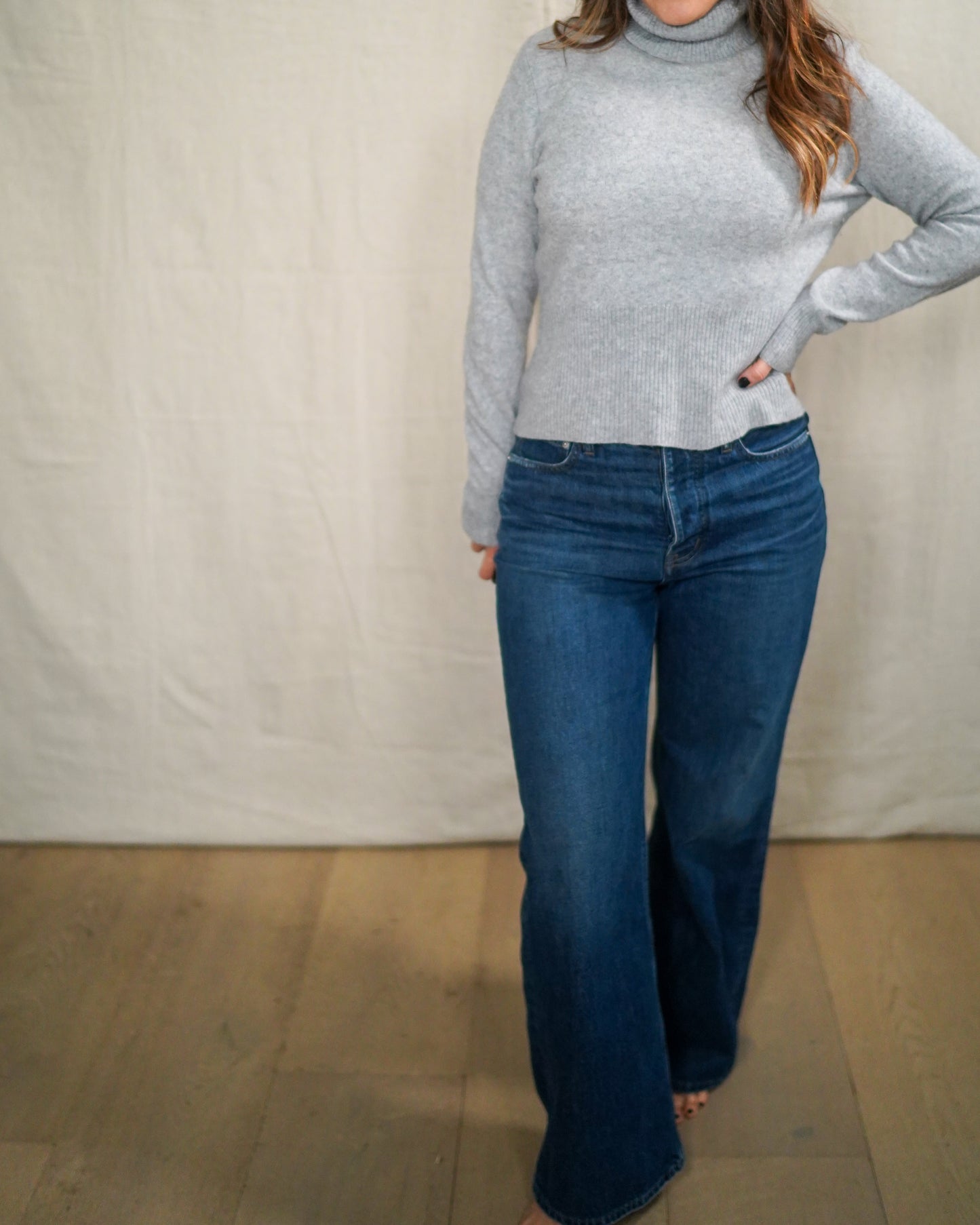 Covington Cashmere Turtleneck Sweater