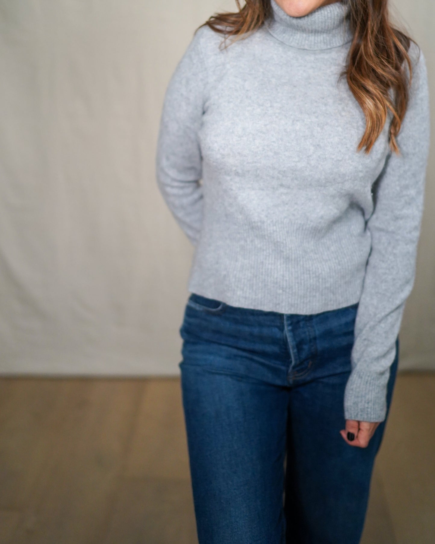 Covington Cashmere Turtleneck Sweater