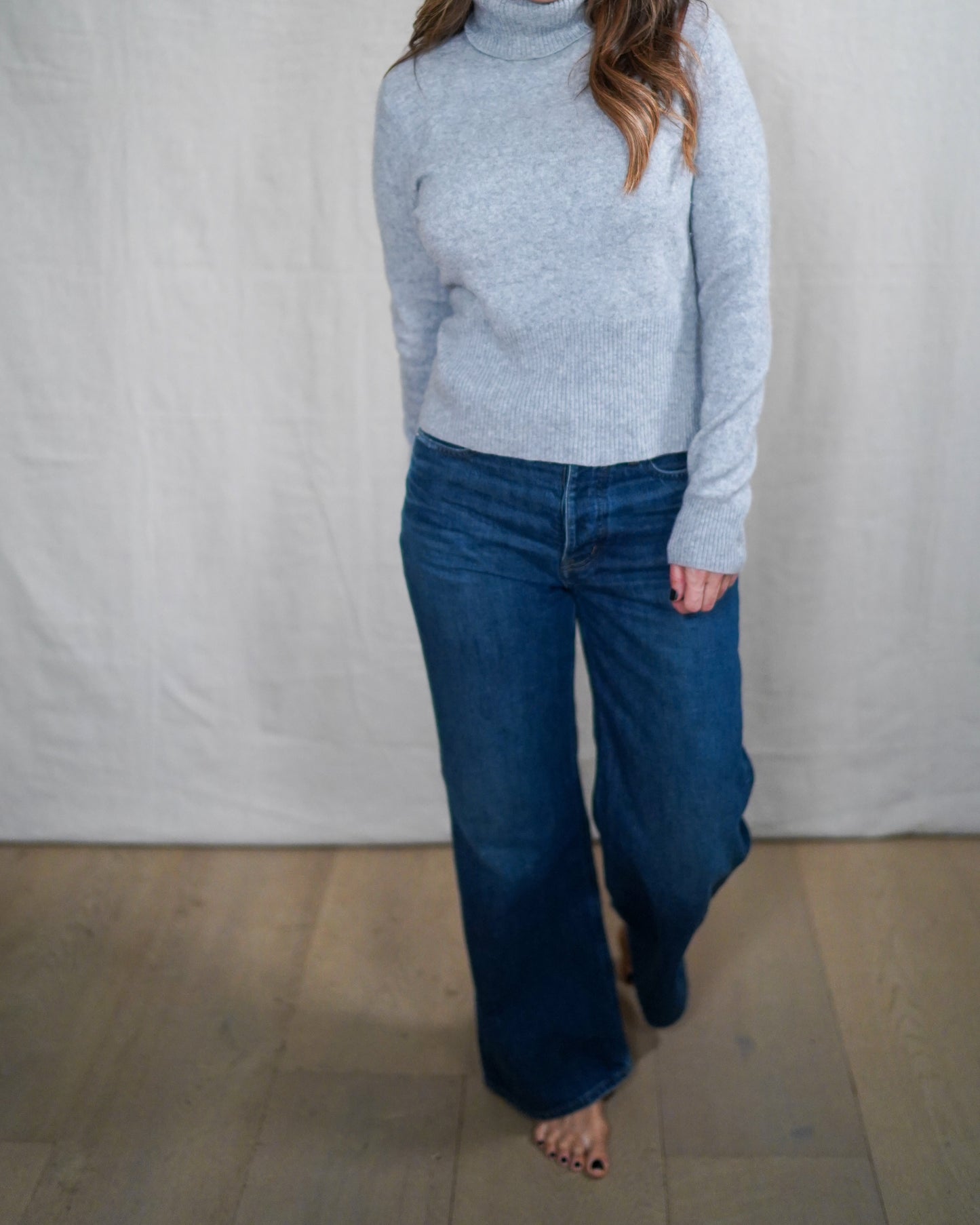 Covington Cashmere Turtleneck Sweater