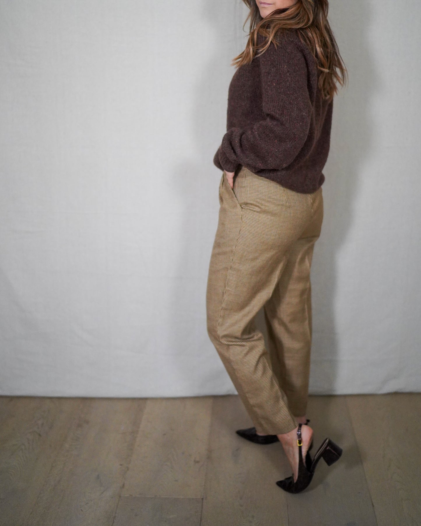 Vintage Tracy Evans Houndstooth Trouser