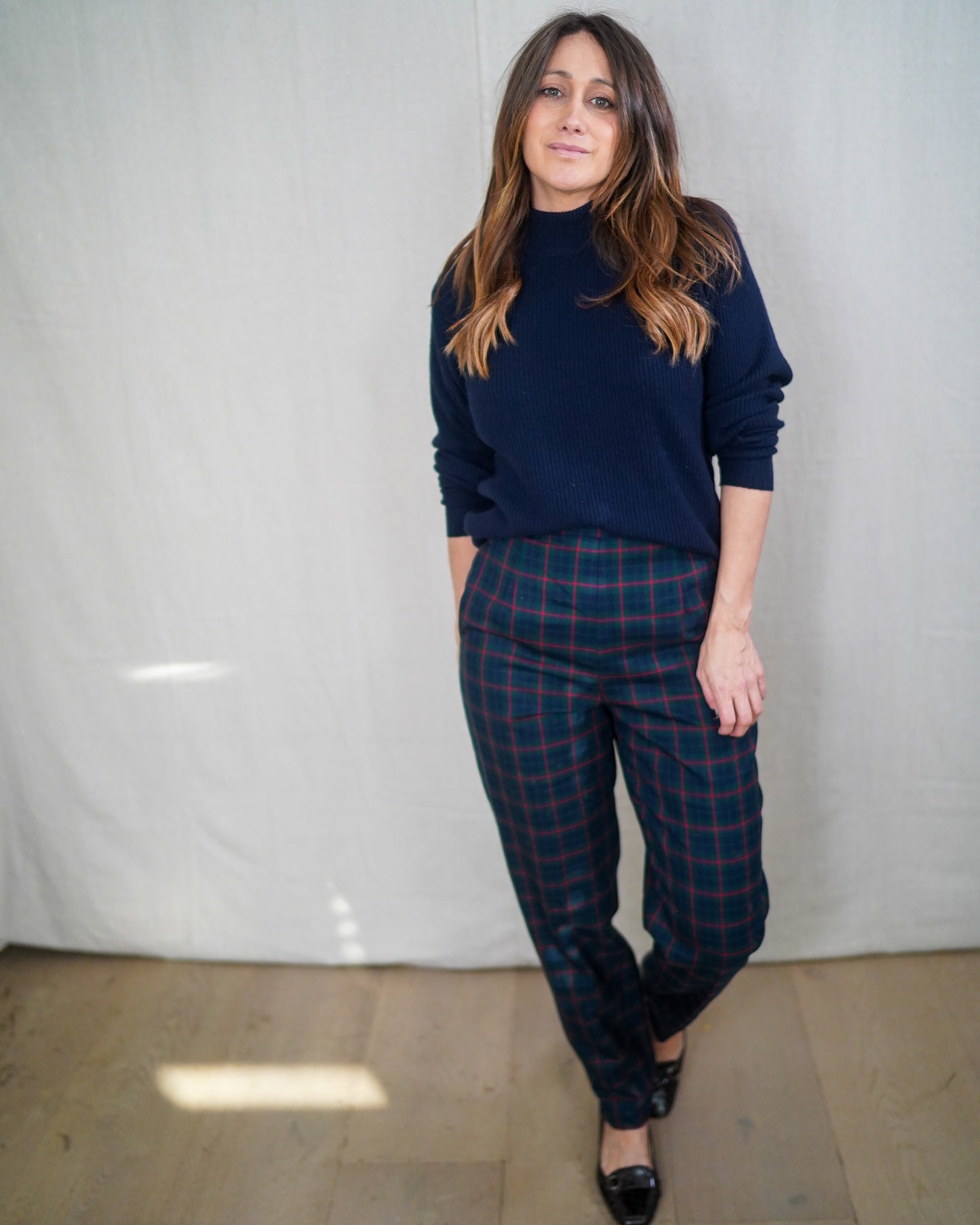 Vintage Pendleton Green Tartan Wool Trouser Pants