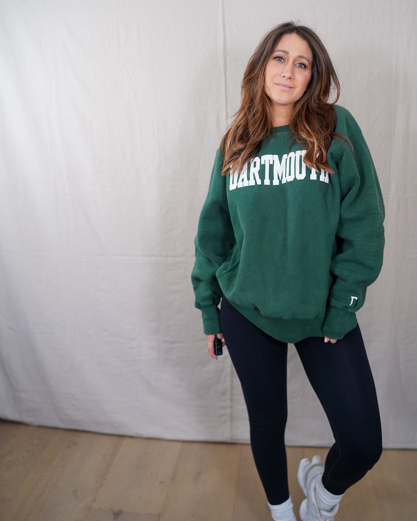 Vintage Dartmouth Crewneck Sweatshirt Forest Green