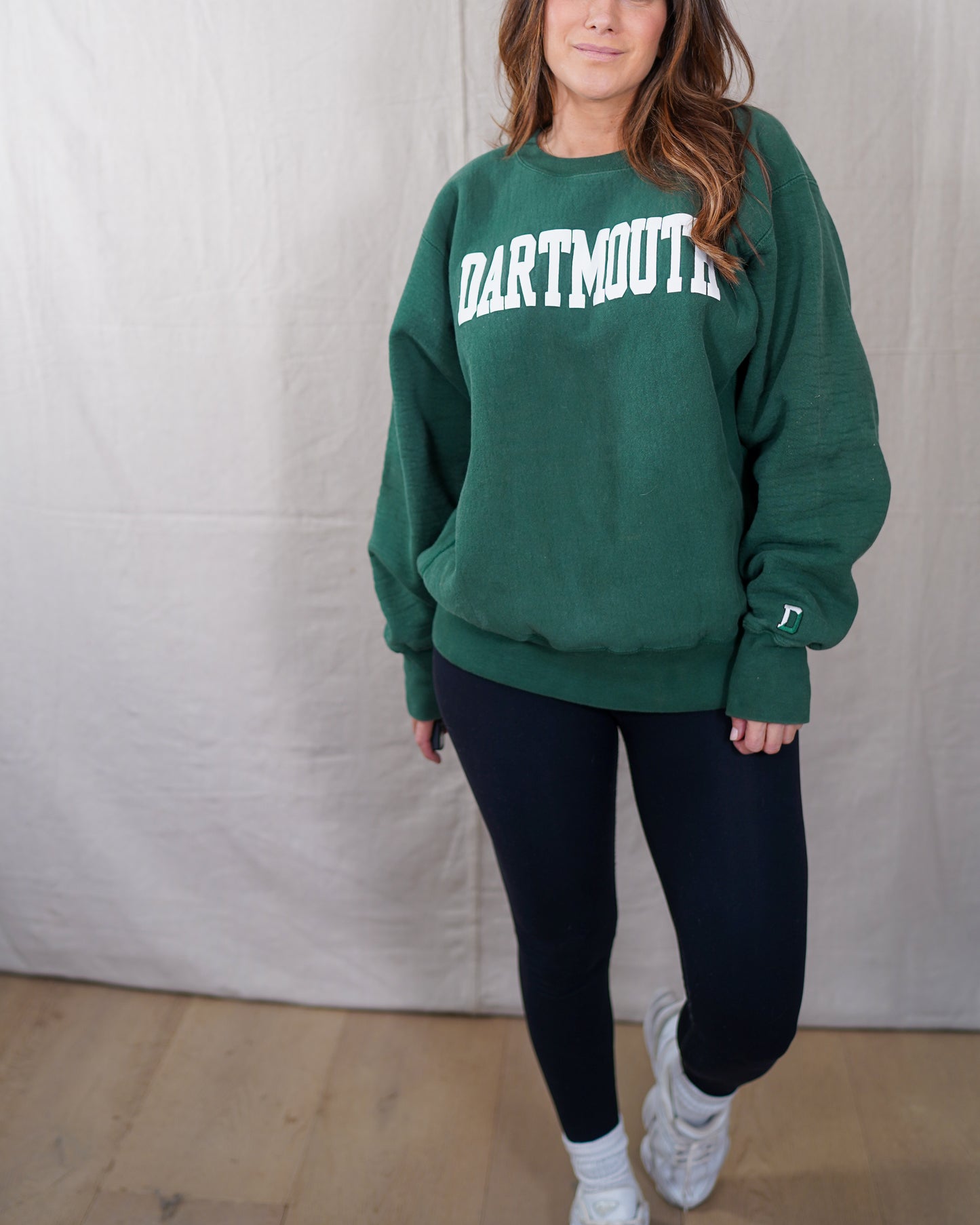 Vintage Dartmouth Crewneck Sweatshirt Forest Green