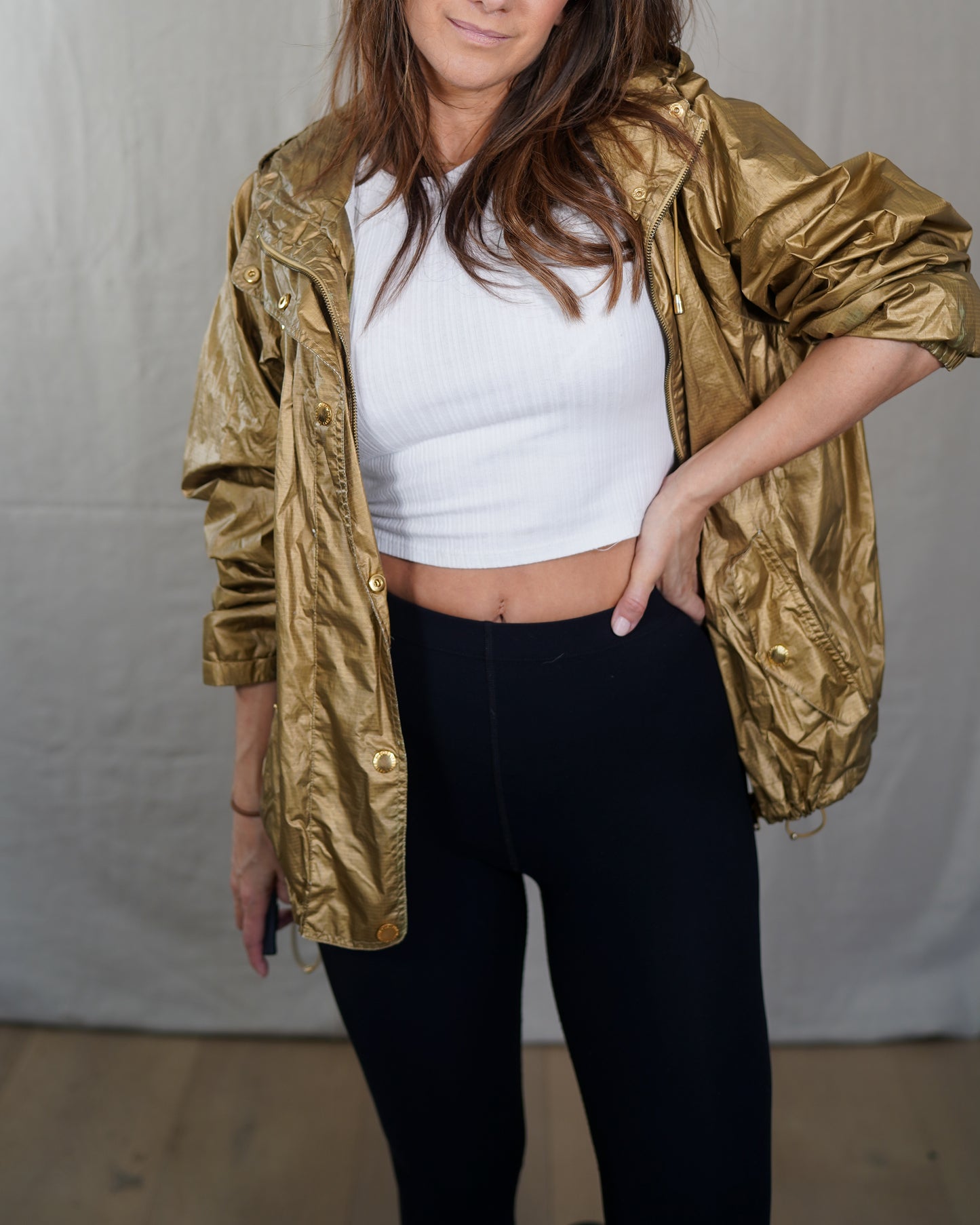 Vintage Lauren Ralph Lauren Metallic Windbreaker