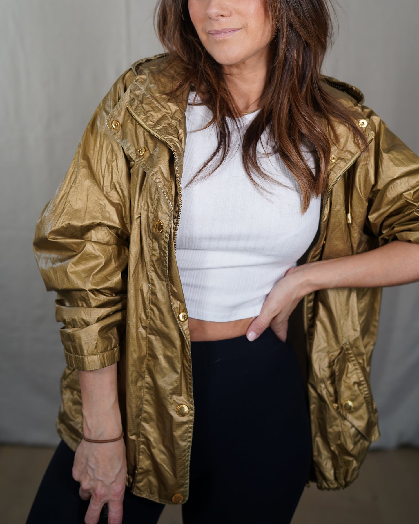 Vintage Lauren Ralph Lauren Metallic Windbreaker