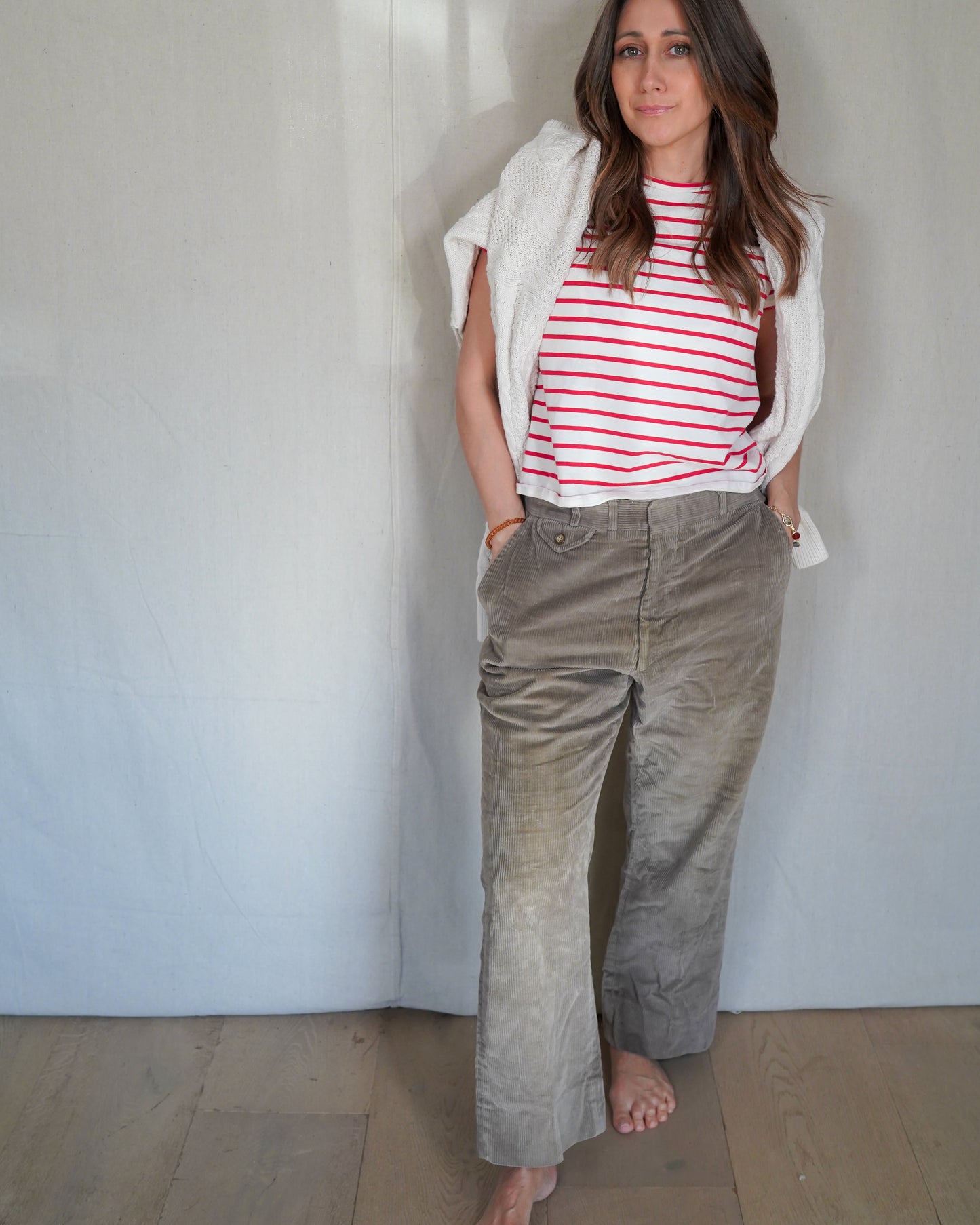 Amour Vert Organic Cotton Breton Tee