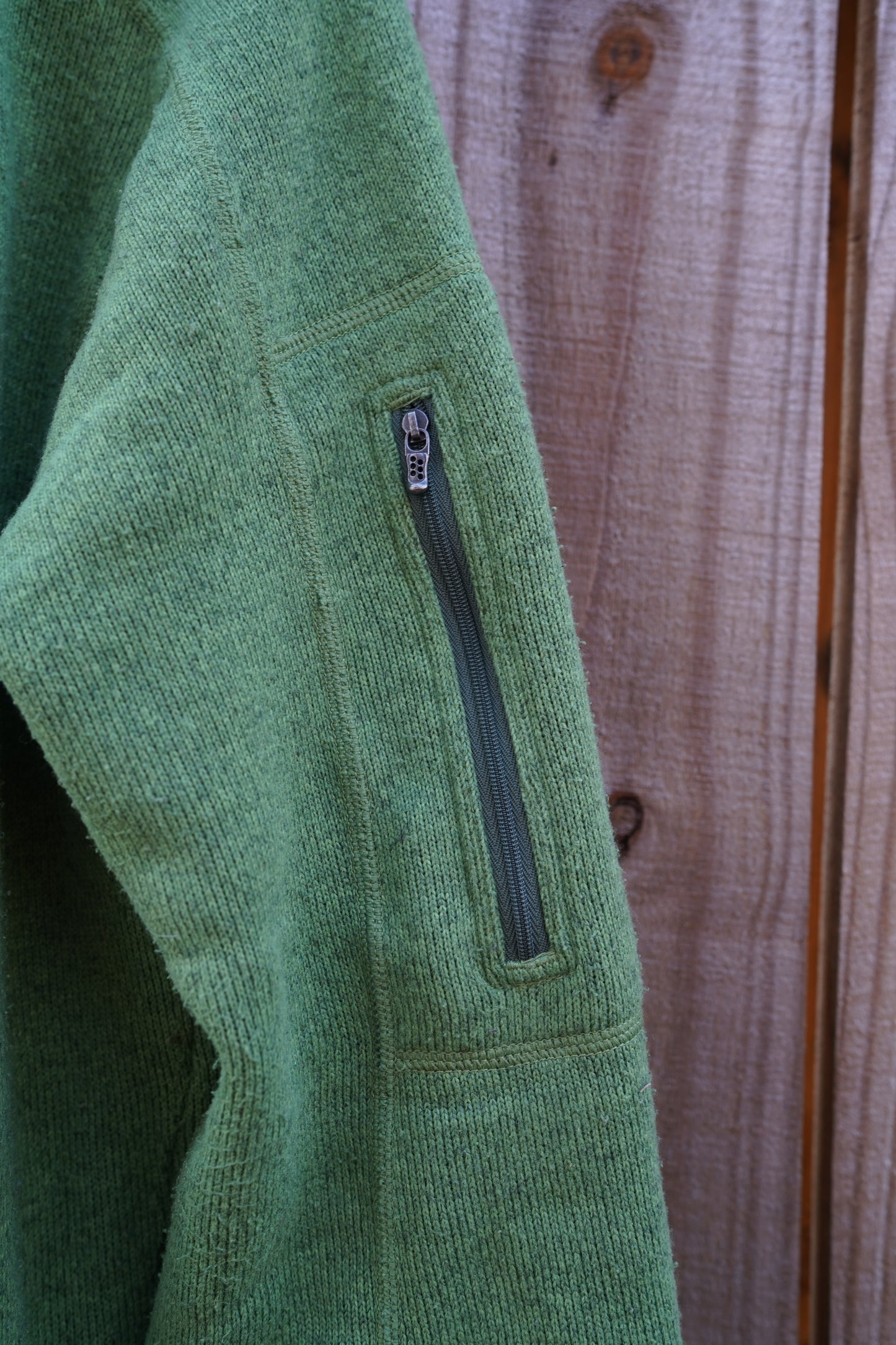 Patagonia Green Fleece Zip Jacket
