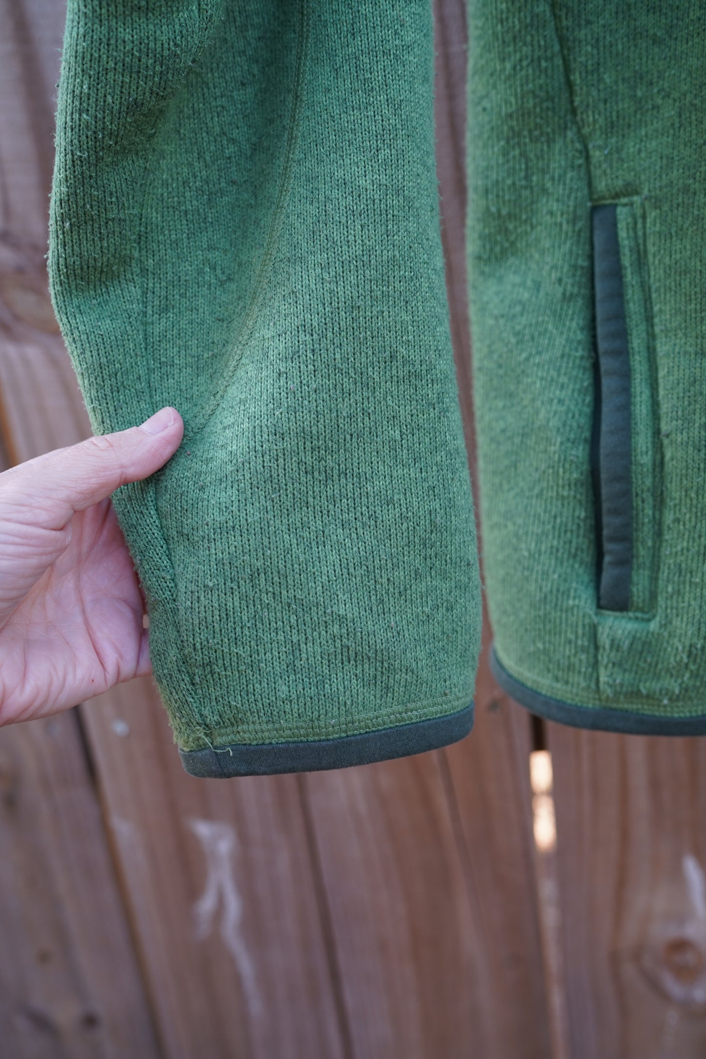 Patagonia Green Fleece Zip Jacket