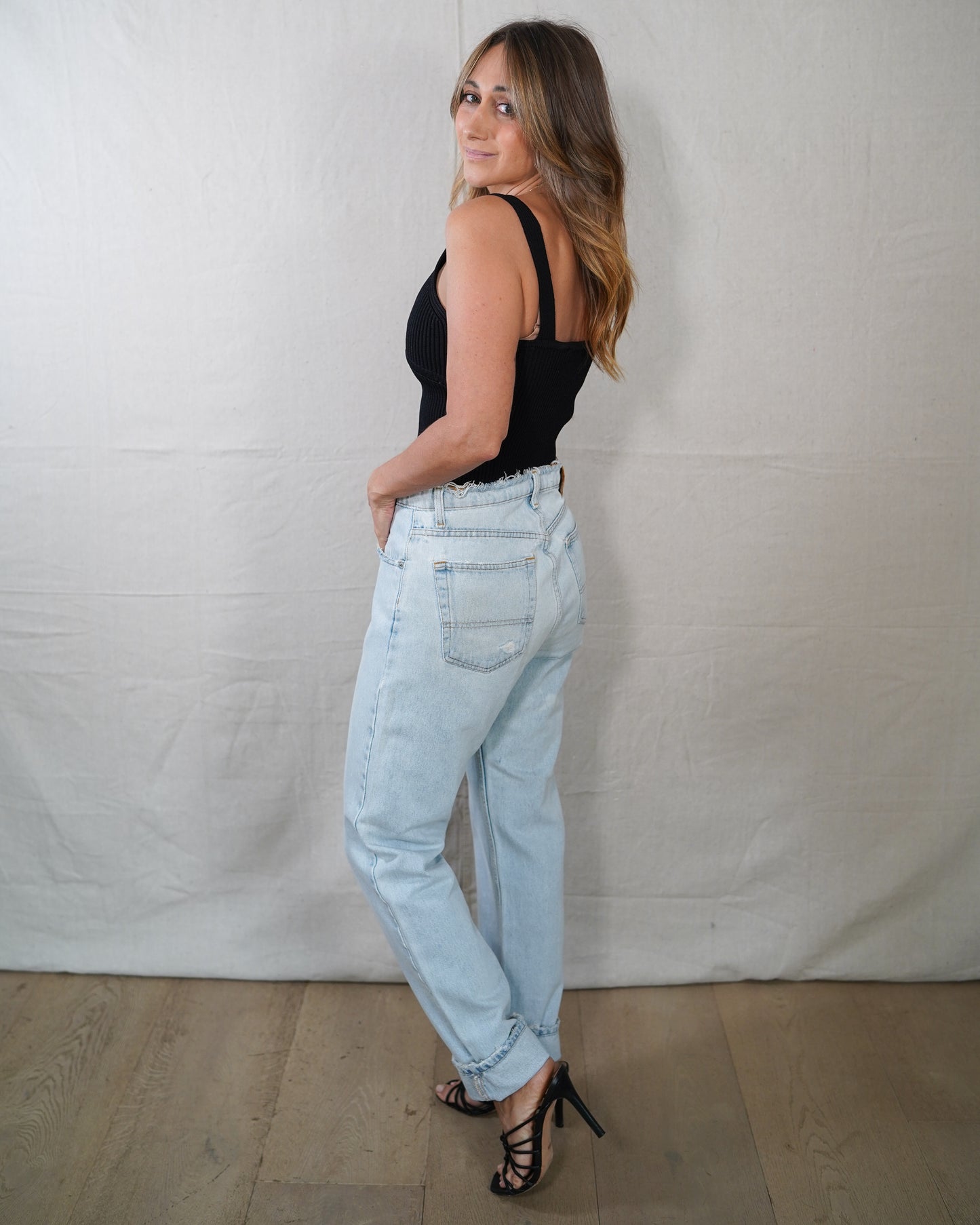 Vintage Polo Ralph Lauren Cotton Denim Straight Leg Jeans Light Wash&nbsp;