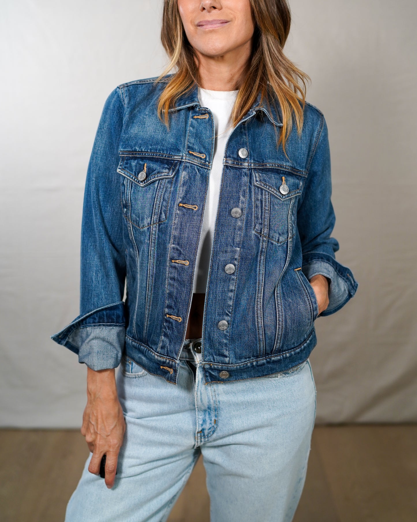 GAP Classic Denim Jacket, 90's minimalism