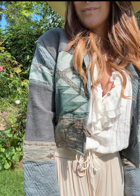 Flashback Patchwork Jacket – Vintage Southwest Heritage Piece