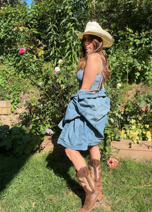 Vintage Levi’s Light Wash Oversized Denim Jacket