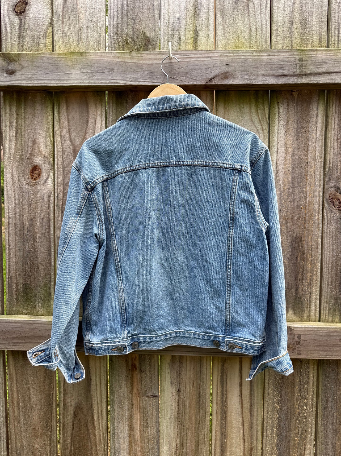 John Galt Vintage Denim Trucker Jacket