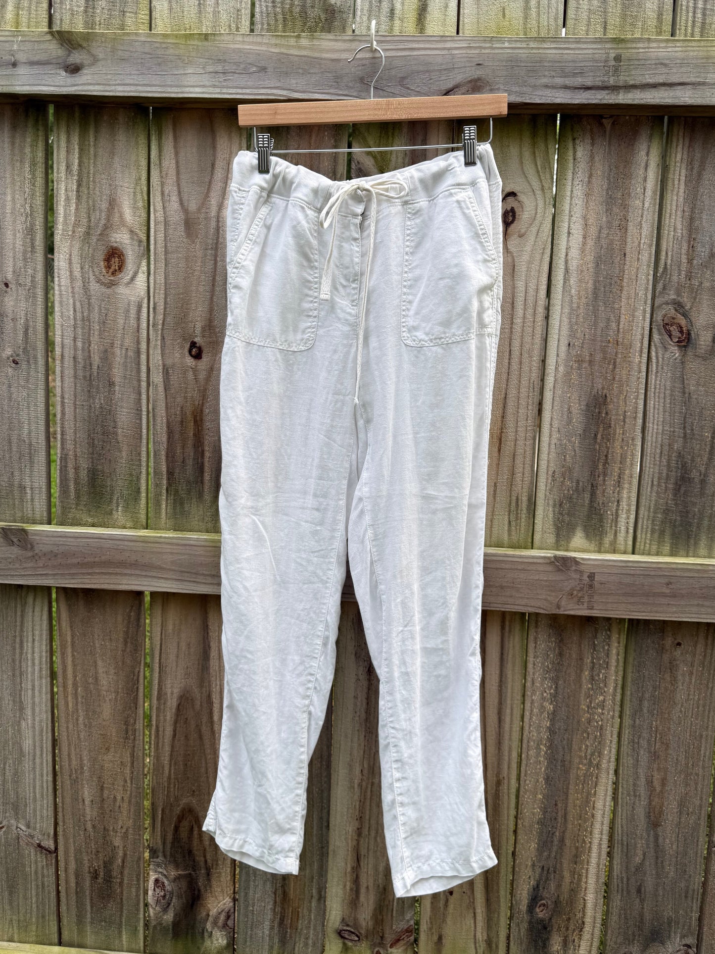 Lou & Grey Cream Drawstring Lounge Pant