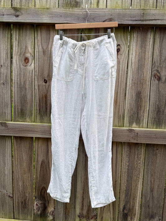Lou & Grey Cream Drawstring Lounge Pant