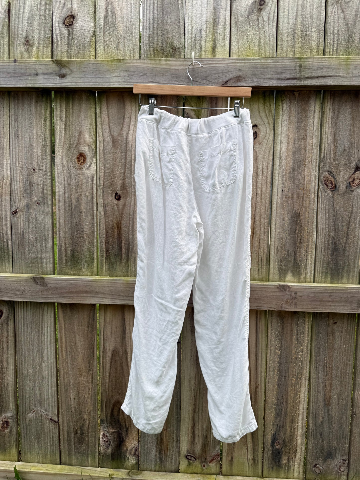 Lou & Grey Cream Drawstring Lounge Pant