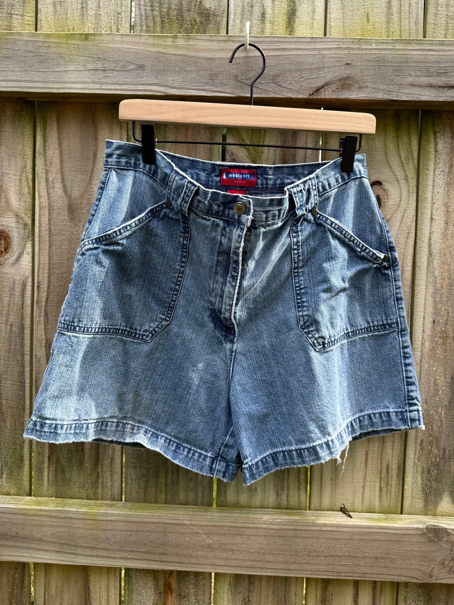 Westport Carpenter Denim Shorts | Slouchy Utility Jean Shorts