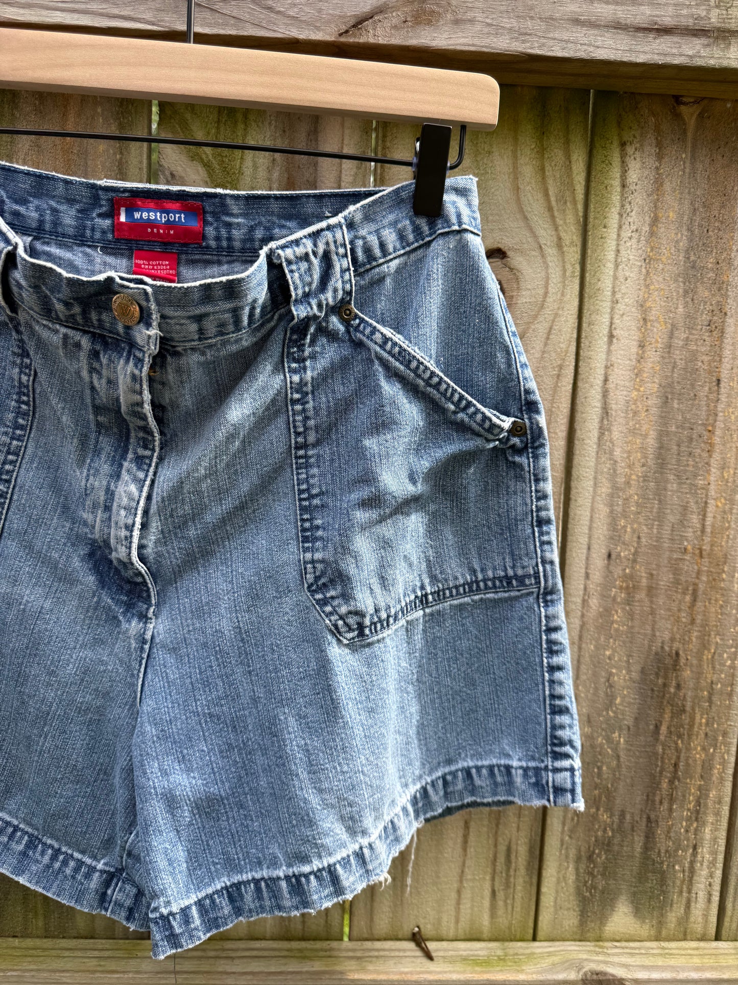 Westport Carpenter Denim Shorts | Slouchy Utility Jean Shorts