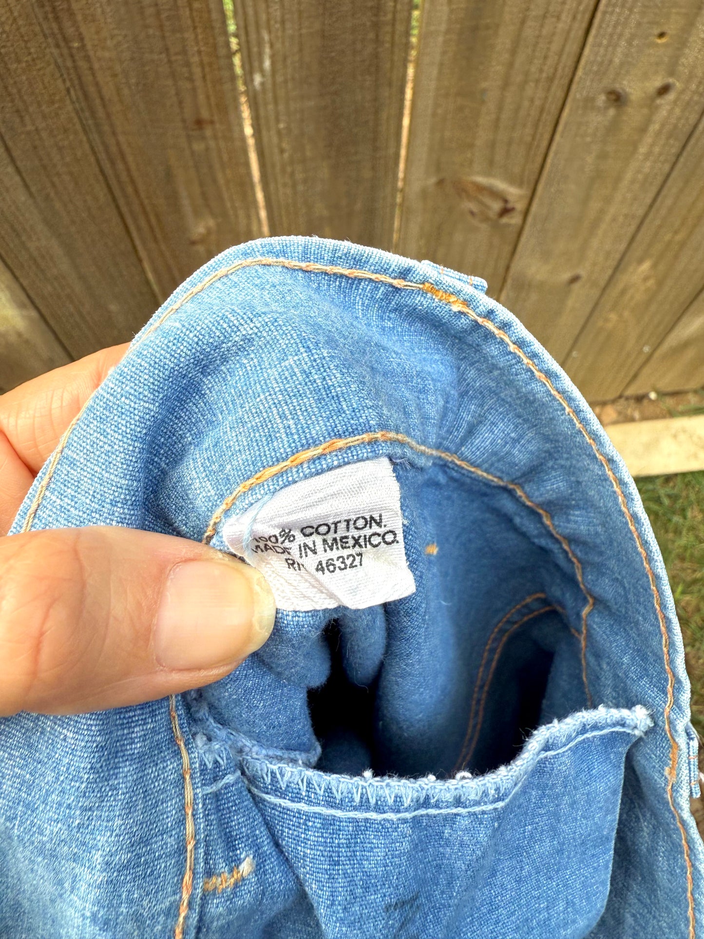 Vintage 70s Paneled Flare Jeans