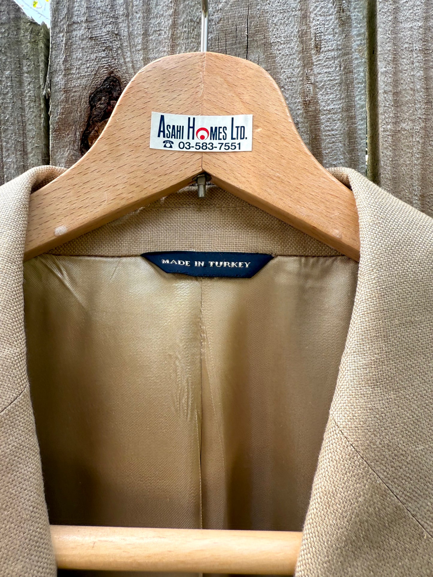 Slouchy Linen Borrowed Menswear Blazer