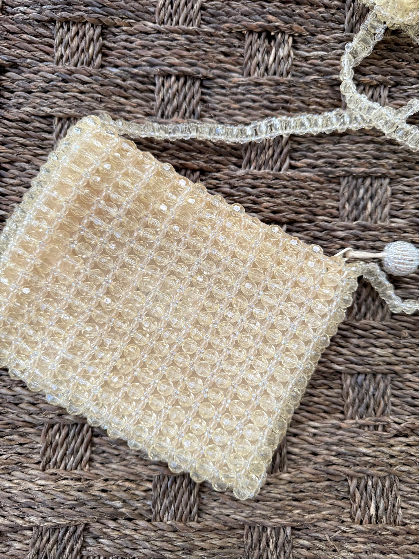 Vintage Vanessa Beaded Shoulder Bag