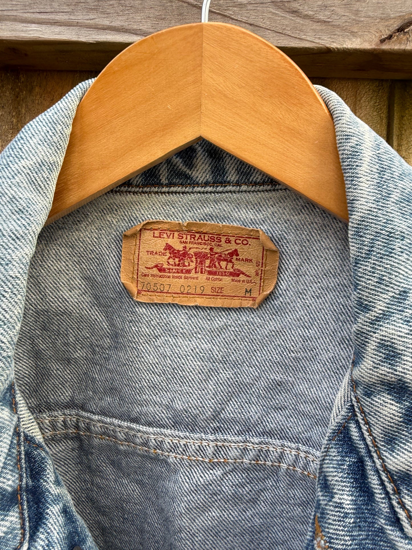 Vintage Levi’s Trucker Denim Jacket - Jean Jacket - Size M
