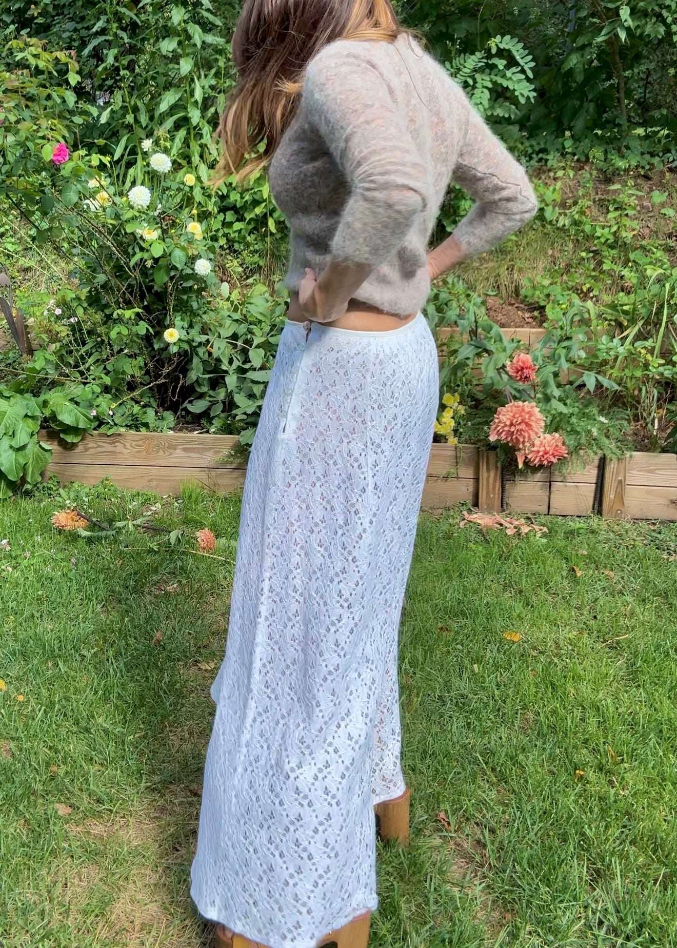 Sunday Honey Original Crochet Skirt