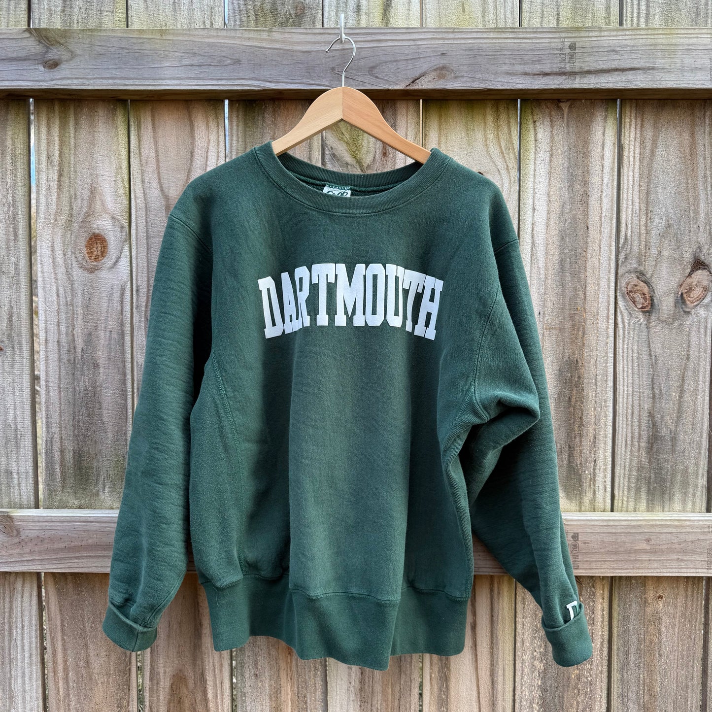 Vintage Dartmouth Crewneck Sweatshirt Forest Green