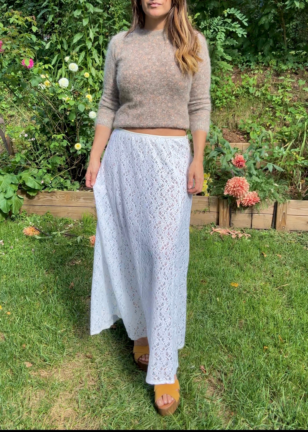 Sunday Honey Original Crochet Skirt