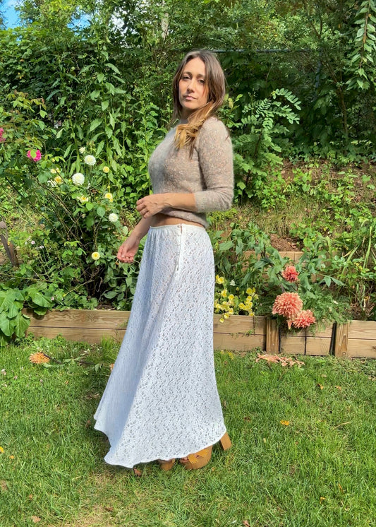 Sunday Honey Original Crochet Skirt