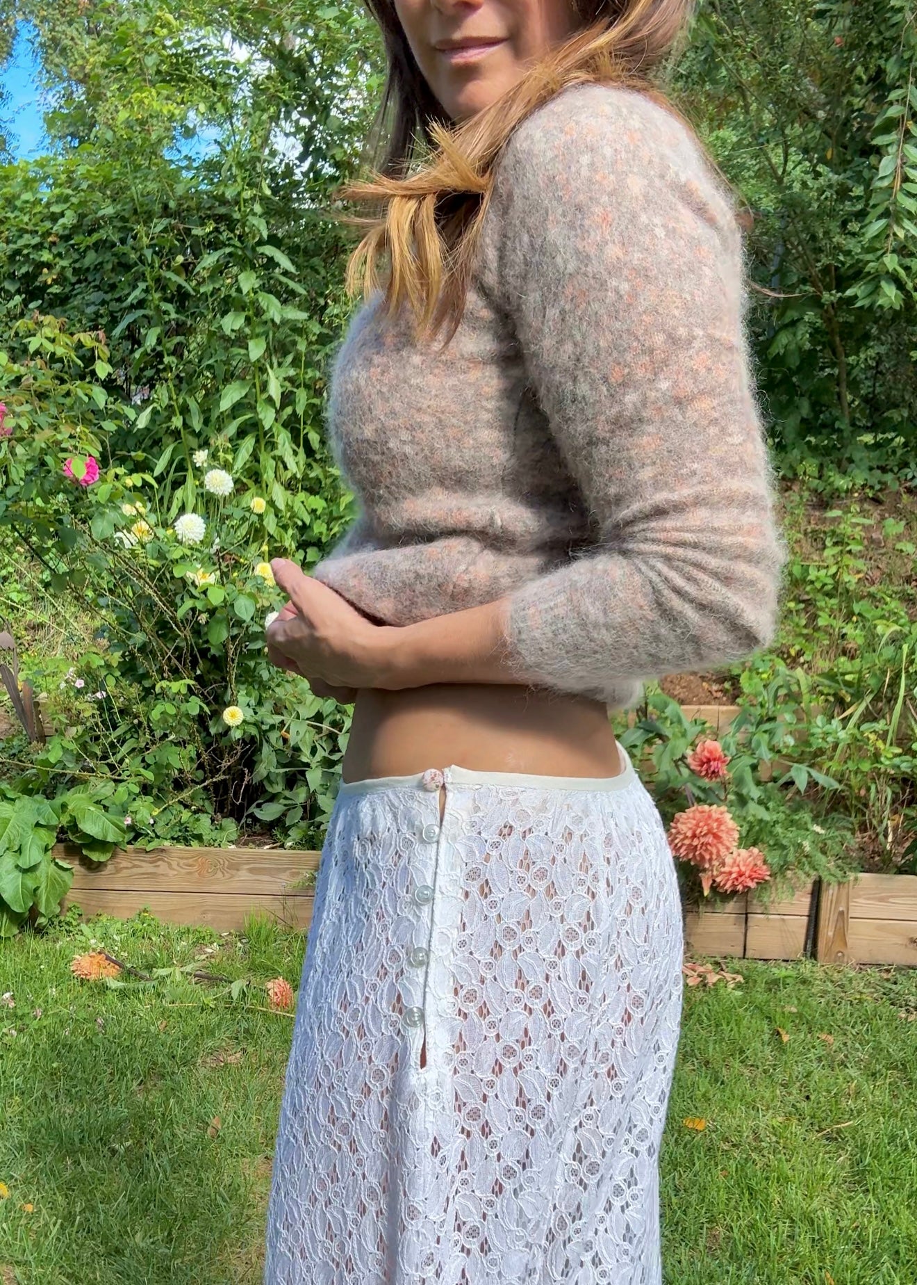 Sunday Honey Original Crochet Skirt