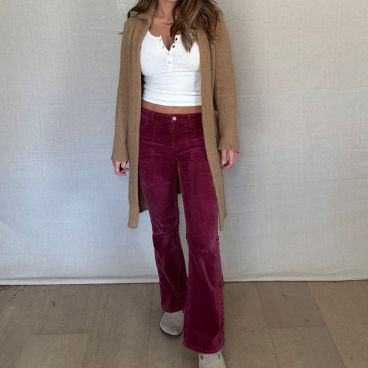 J.Crew Alpaca Knit Coatigan Camel Duster Cardigan