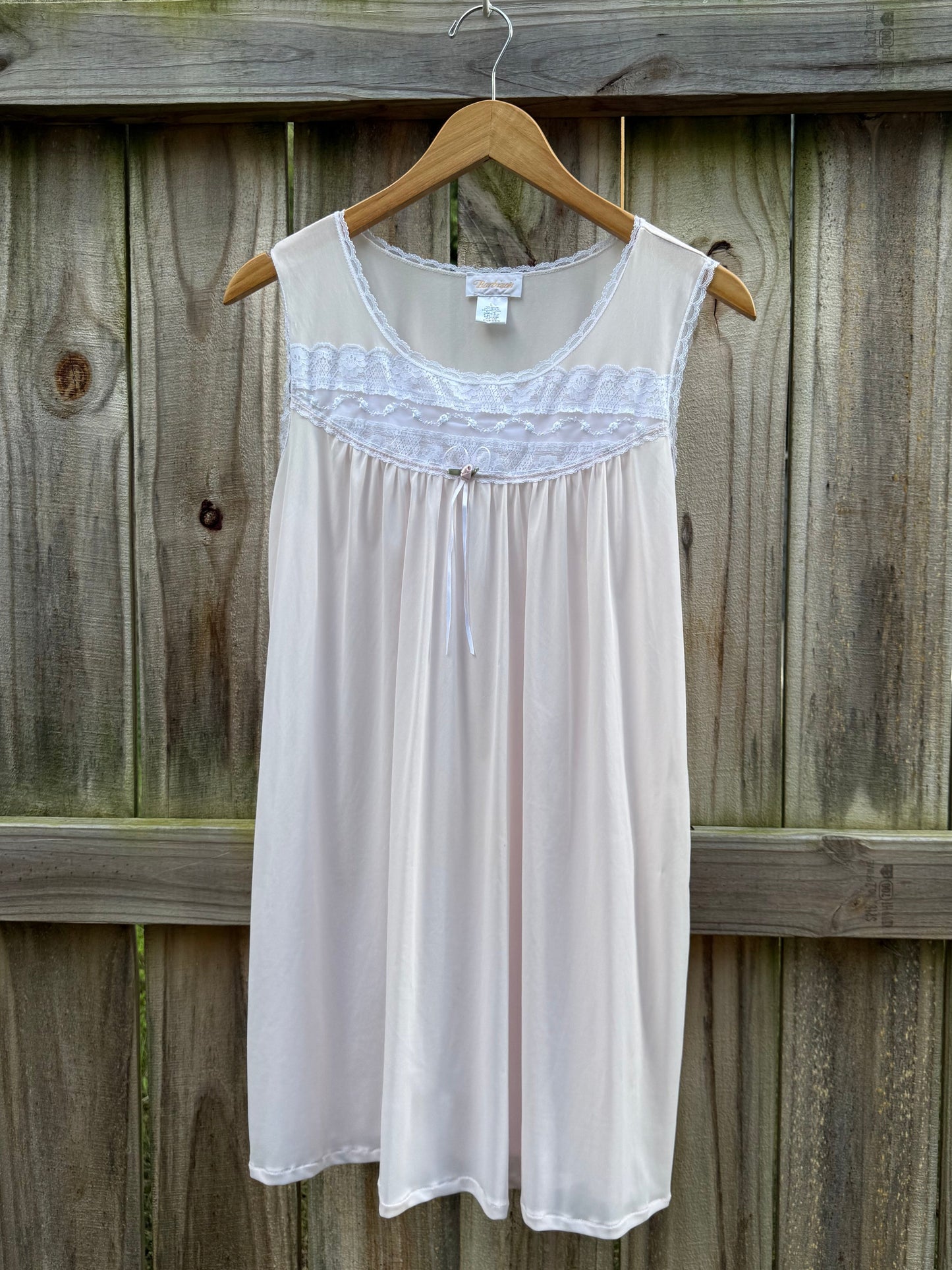 Vintage Barbizon Lace Mini Slip Dress