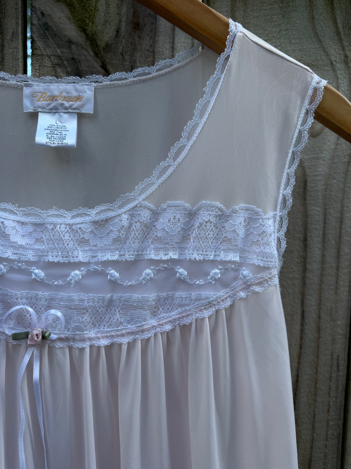 Vintage Barbizon Lace Mini Slip Dress