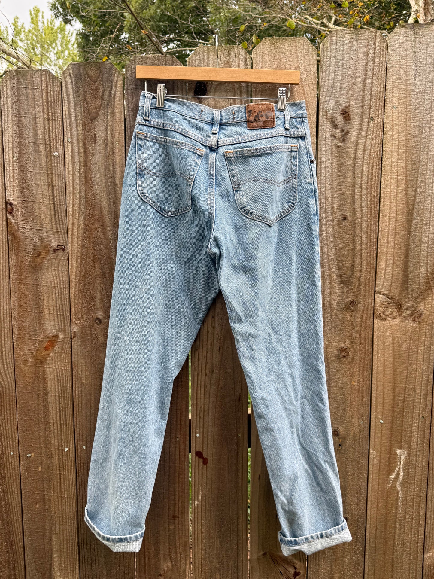Vintage Lee 90s Regular Fit Mom Jeans, High Waist, Straight Leg