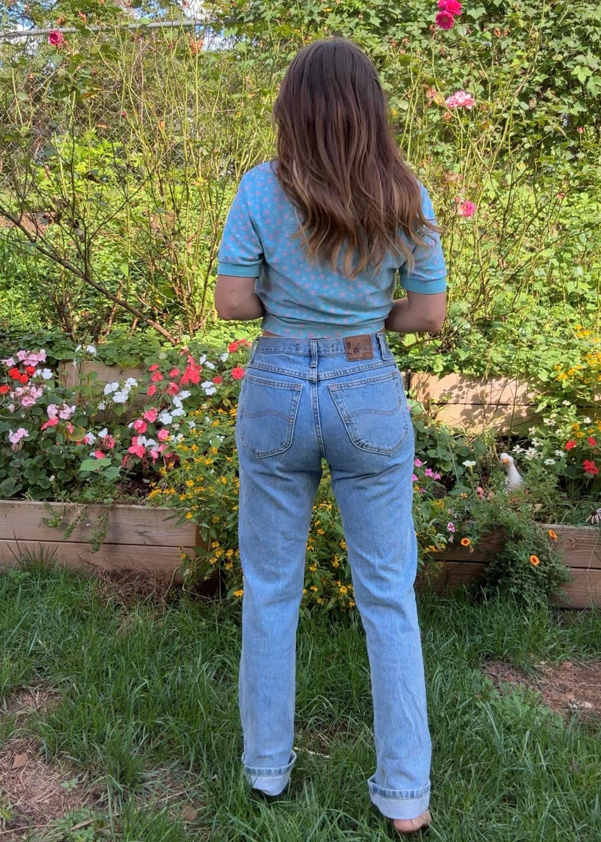 Vintage Lee 90s Regular Fit Mom Jeans, High Waist, Straight Leg