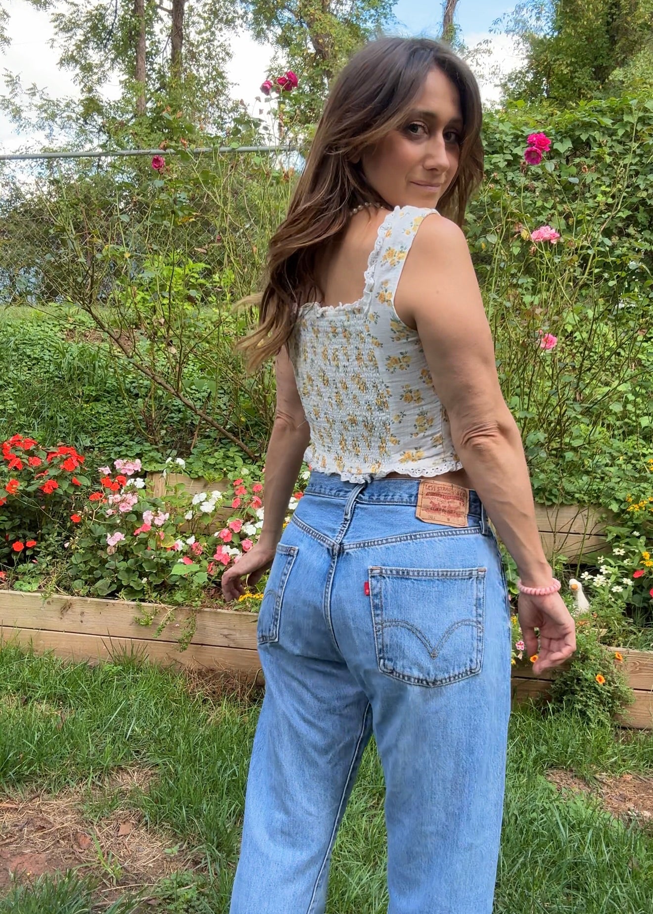 90s Levi’s 505 Jeans, Light Wash, Blank Red Tab (W36 L30)