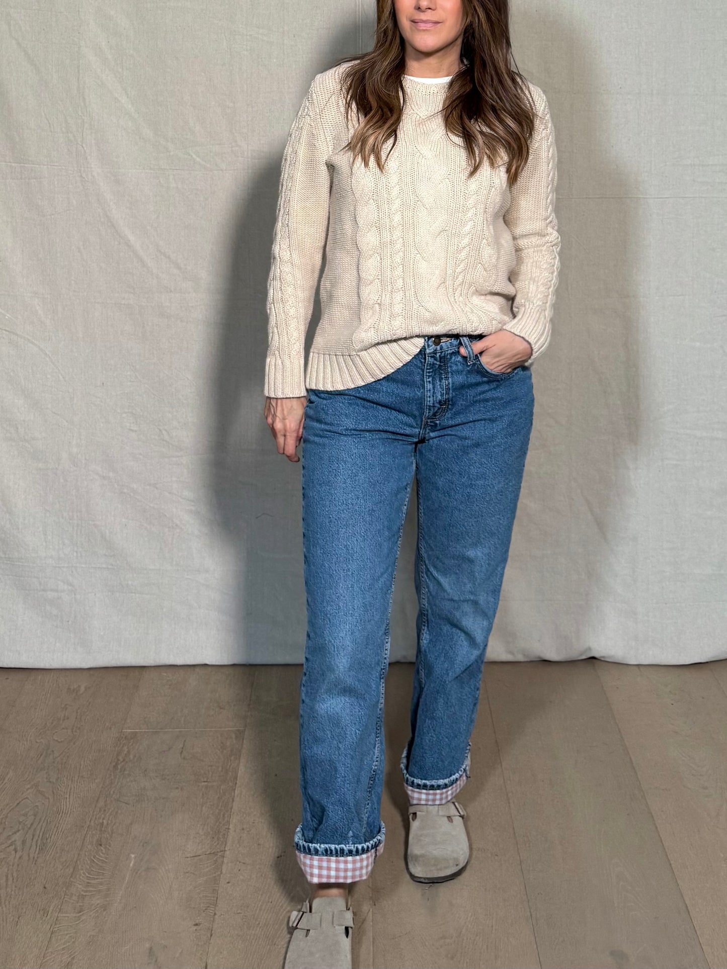 Vintage C.E. Schmidt Flannel Lined Denim Jeans