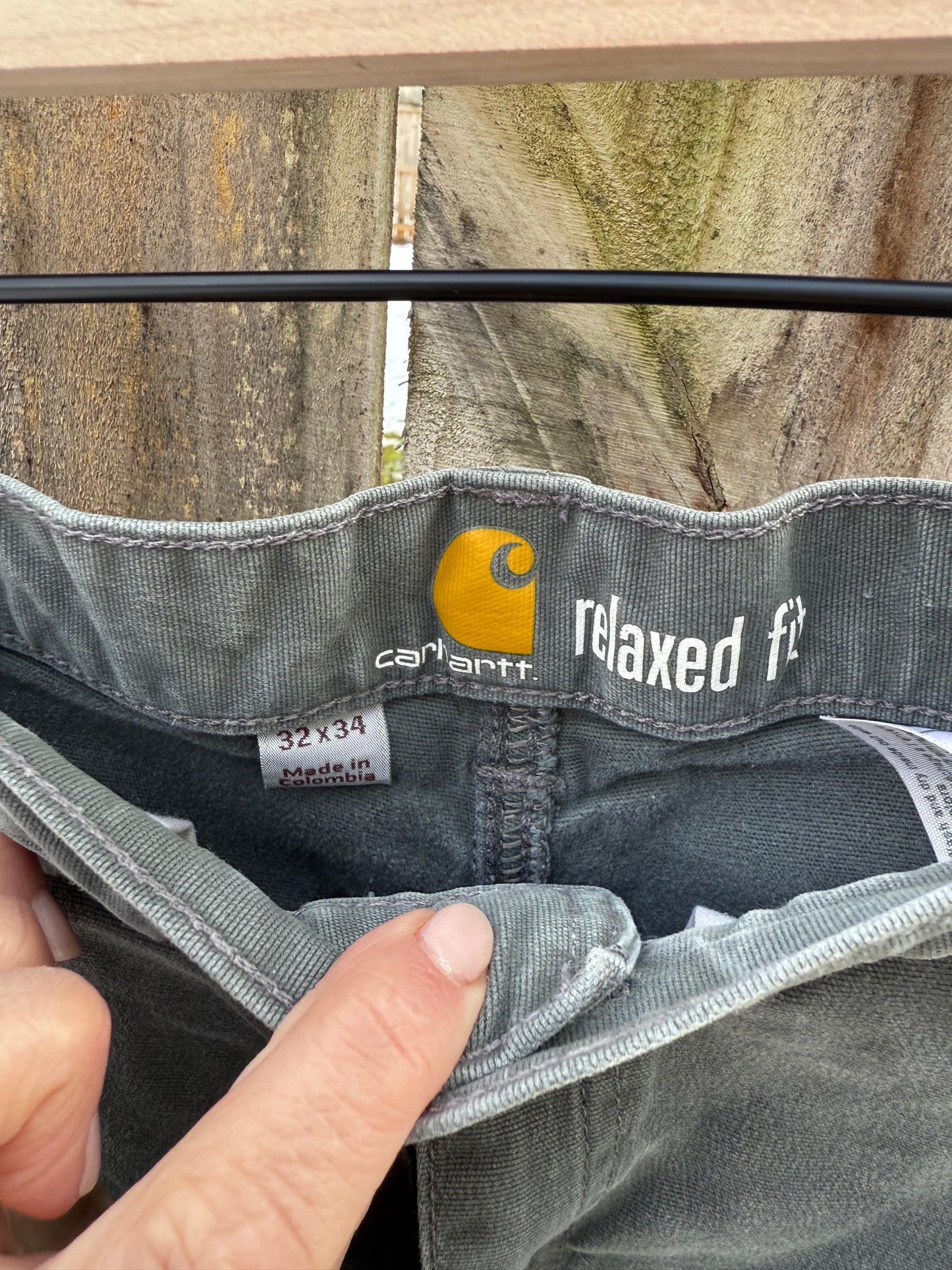 Vintage Faded Carhartt Work Wear Pant Sage