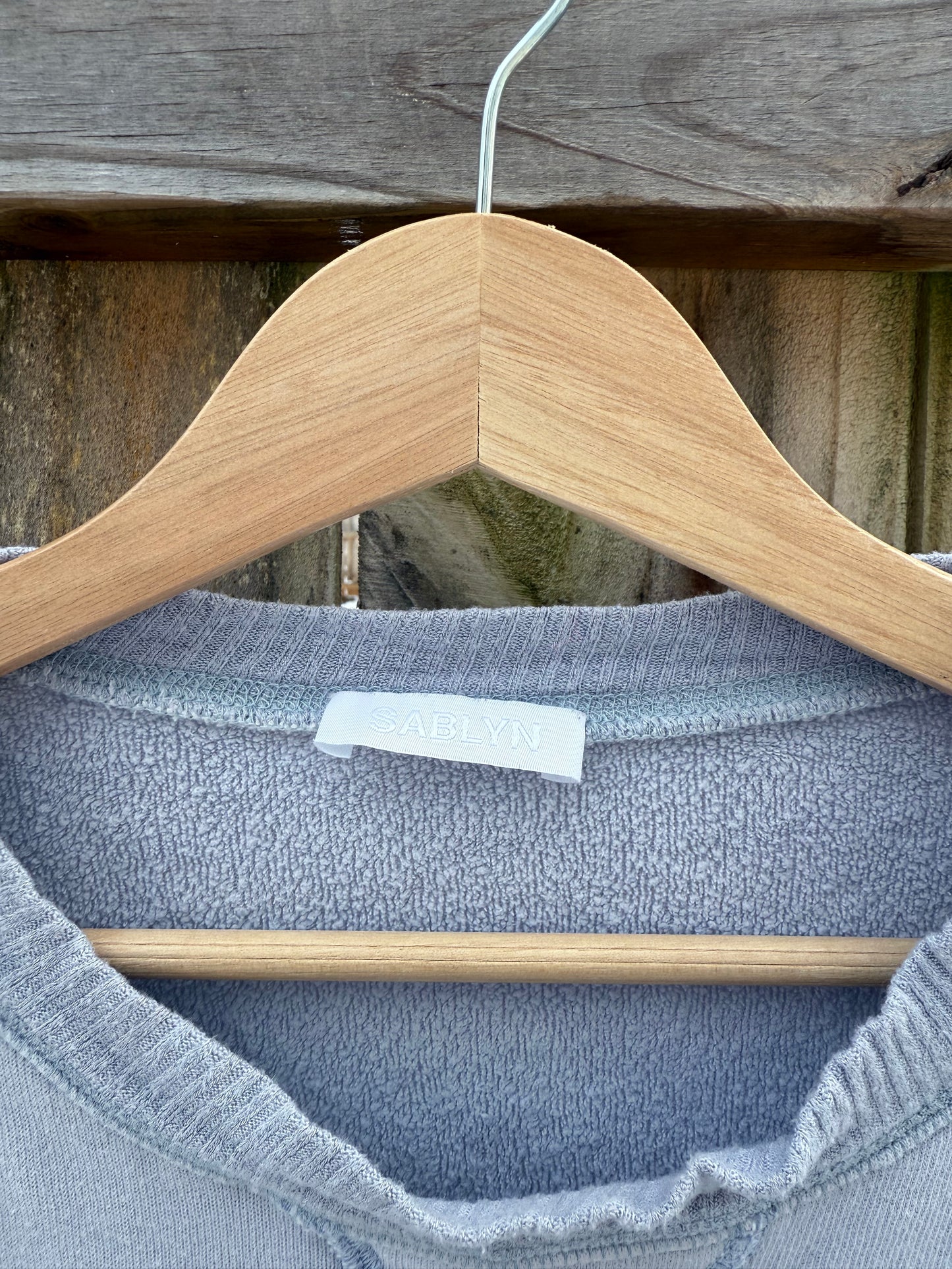 Sablyn Sweatshirt – Washed Sky Blue