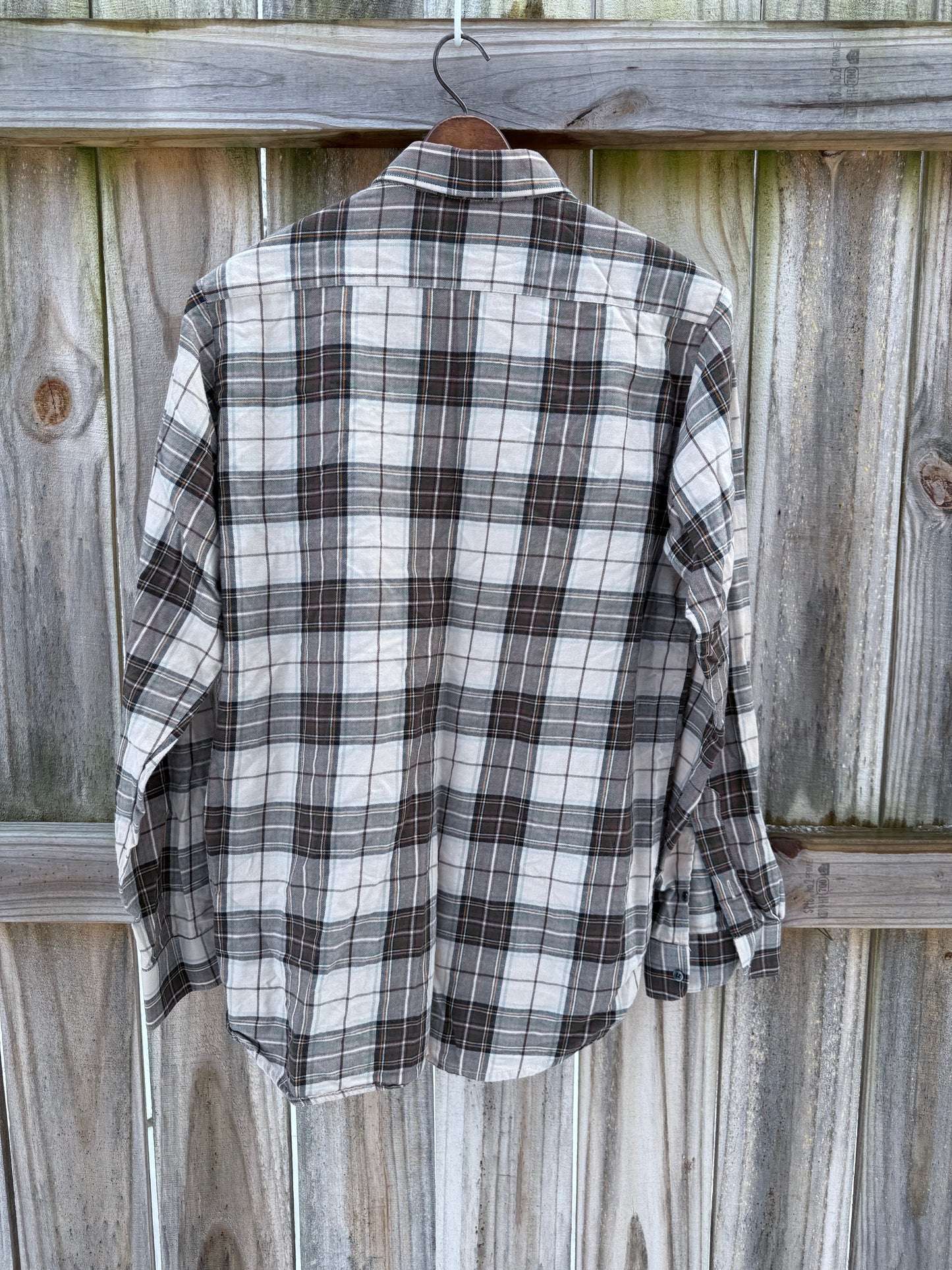 Vintage Viyella Plaid Shirt Made in England Flannel