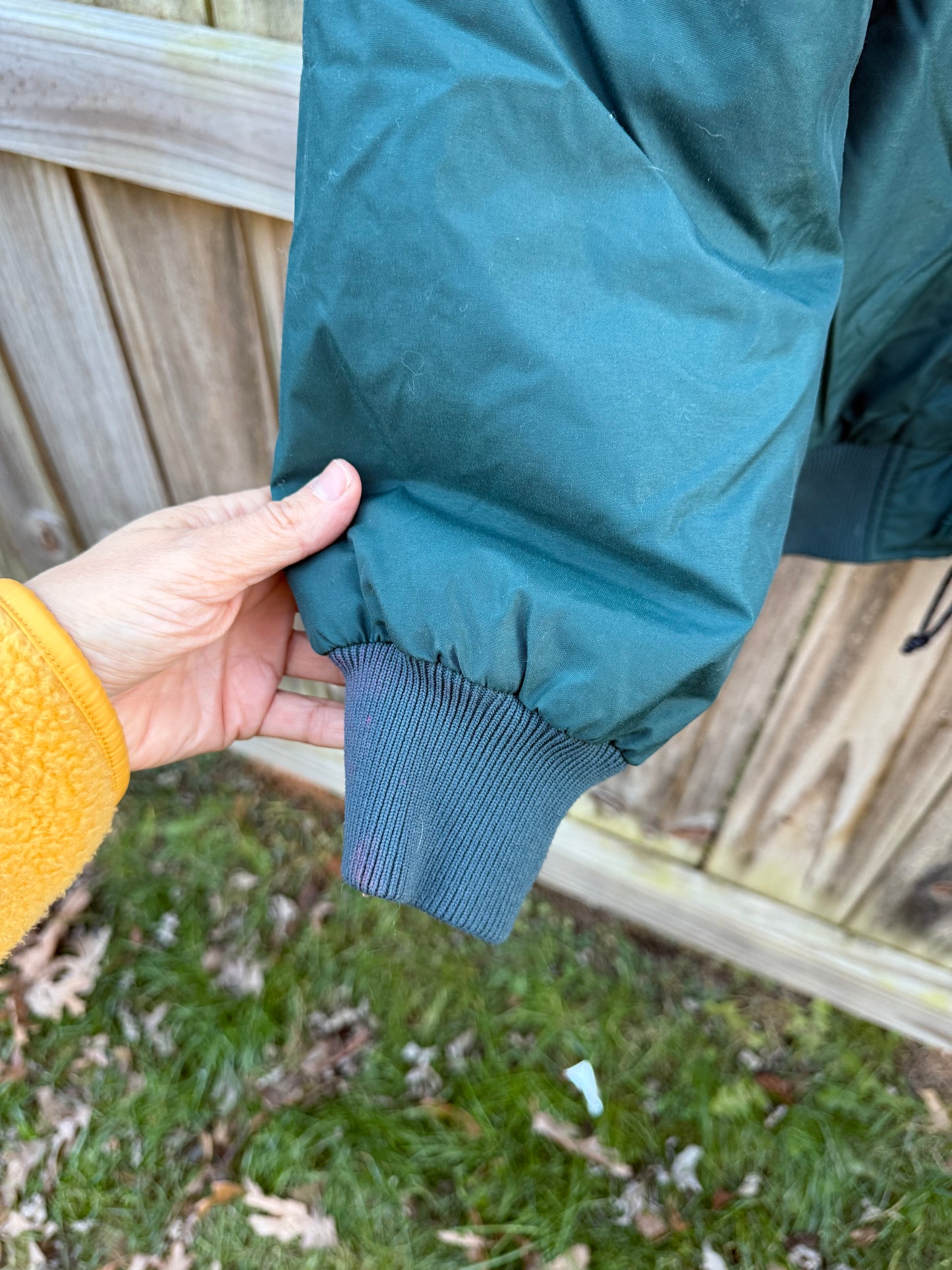 Vintage Columbia Fleece-Lined Puffer Jacket / Teal &amp; Plum Outdoor Classic