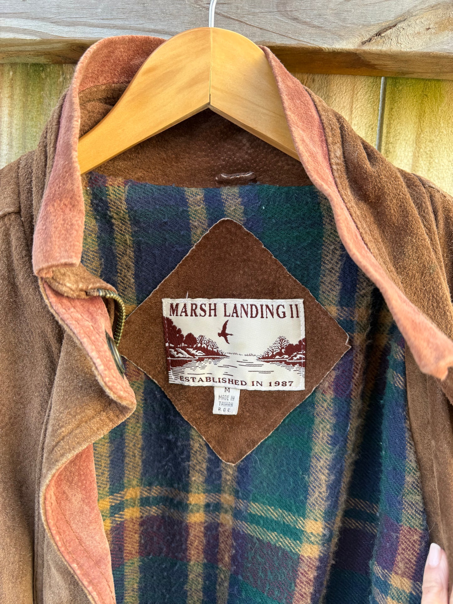 Vintage Chocolate Suede Trail Jacket
