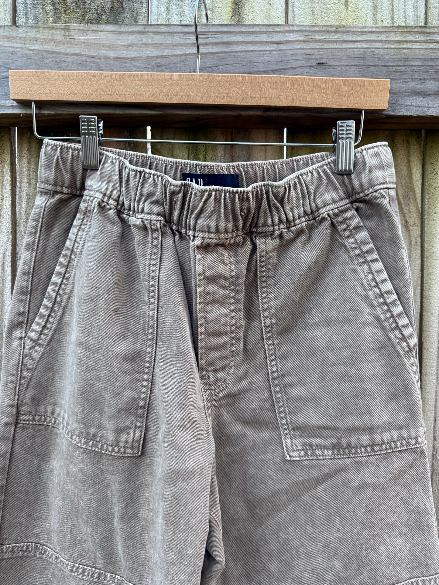 GAP High-Rise Wide-Leg Utility Pants