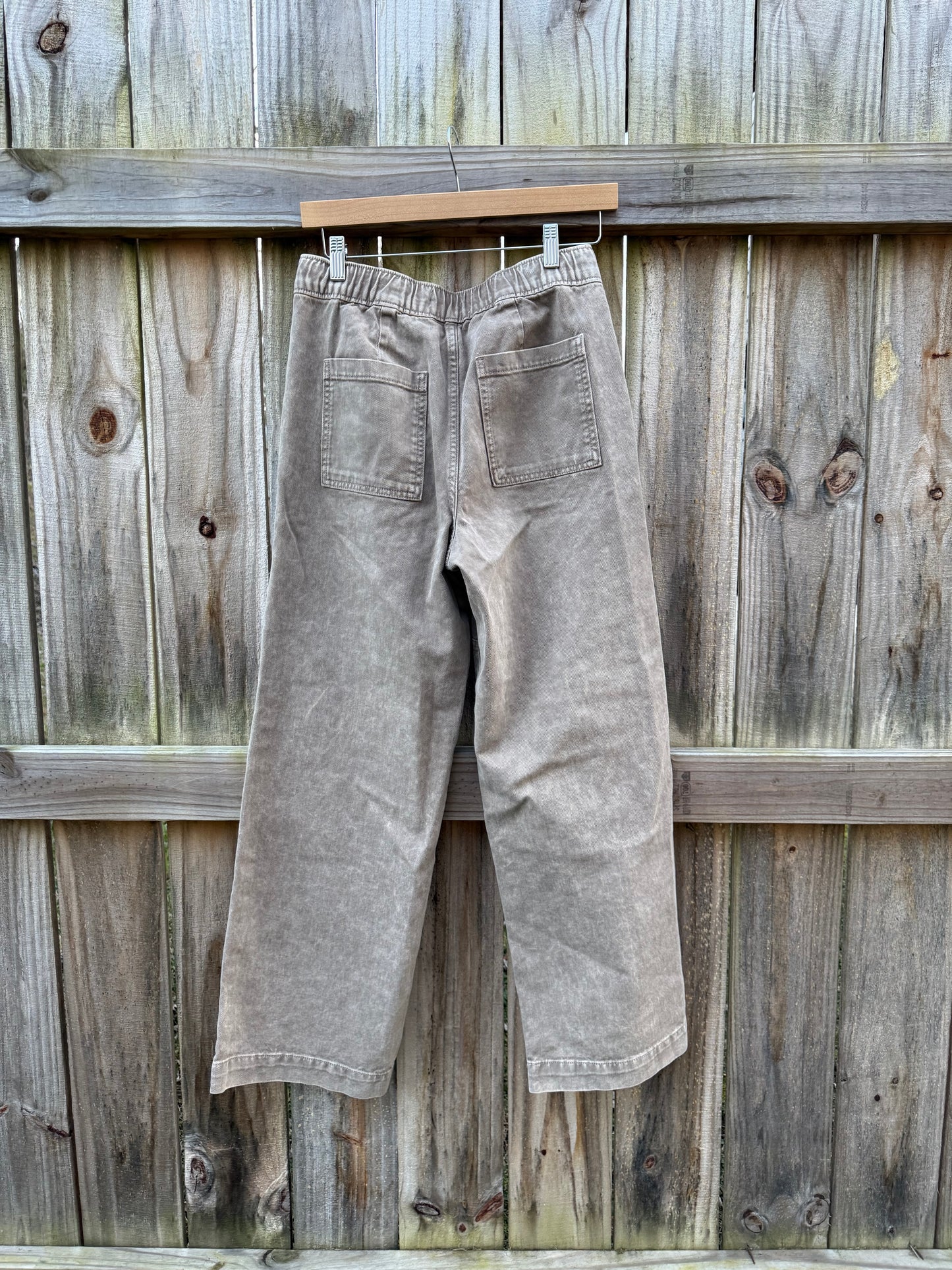 GAP High-Rise Wide-Leg Utility Pants